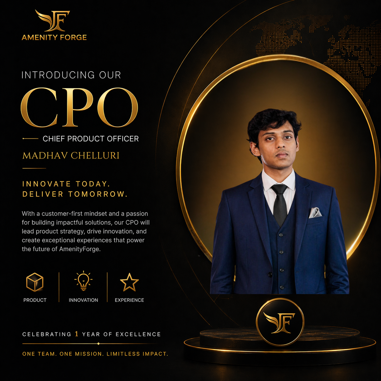 Madhav, Chief Product Officer